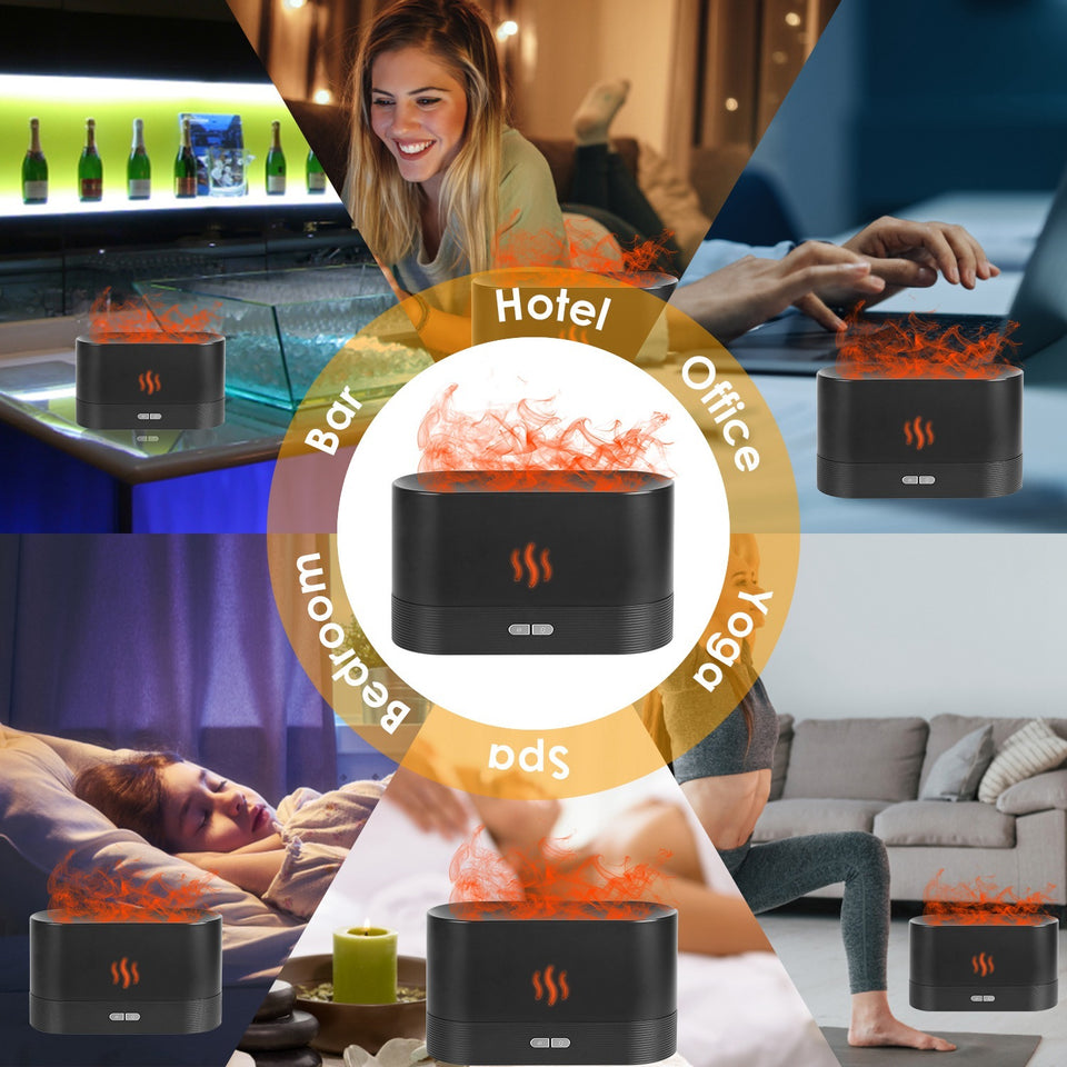 120ml Cool Mist Humidifier Ultrasonic Aroma