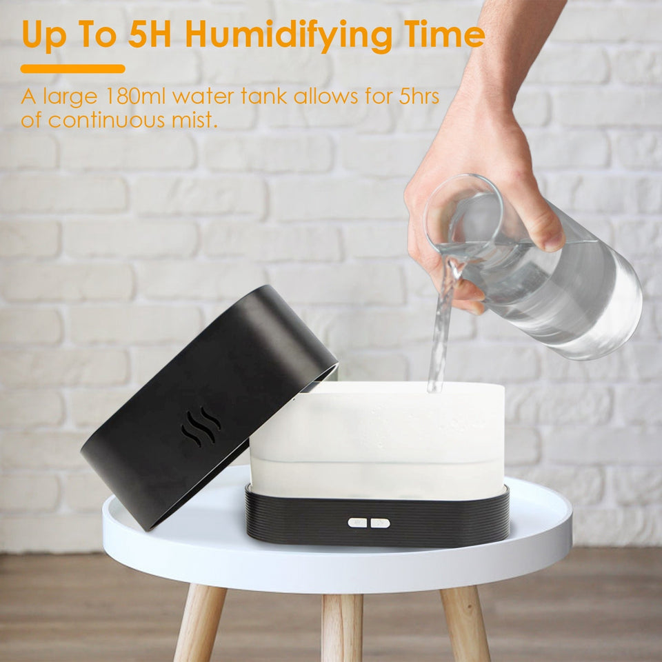 120ml Cool Mist Humidifier Ultrasonic Aroma