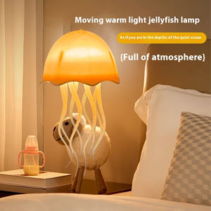 Jellyfish Lamp USB Colorful Voice Control