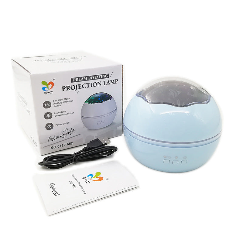 Star projector lamp USB baby sleep