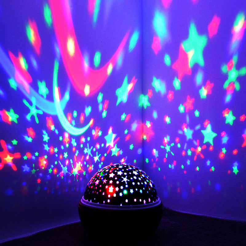Star projector lamp USB baby sleep