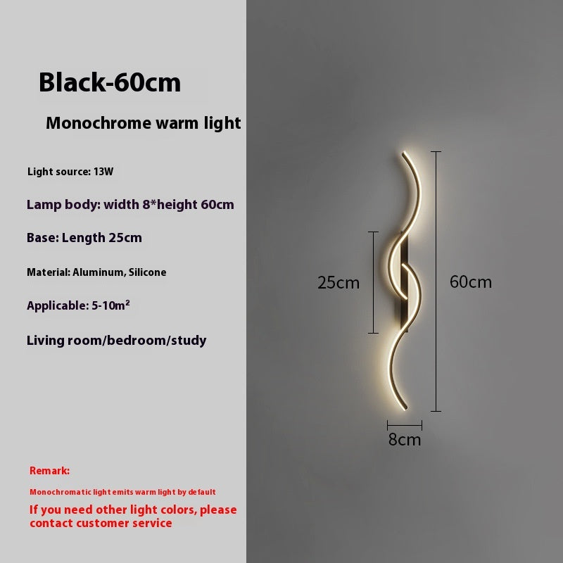Simple Bedside Wall Lamp Living Room
