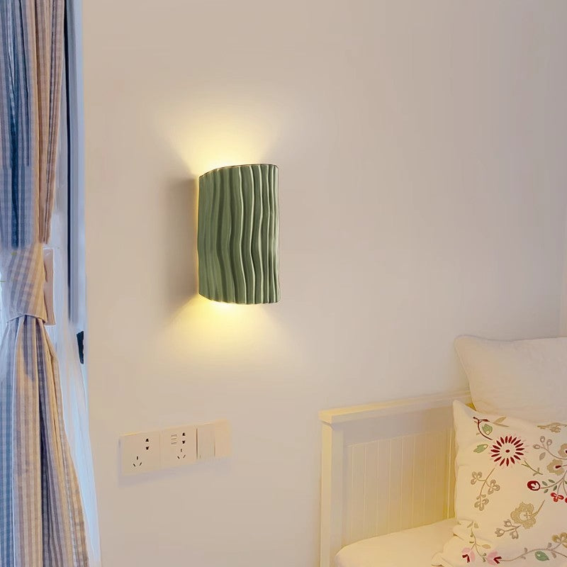 Bedroom Bedside Resin Wall Lamp