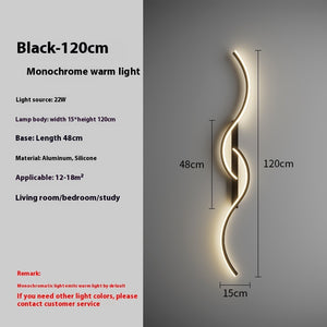 Simple Bedside Wall Lamp Living Room