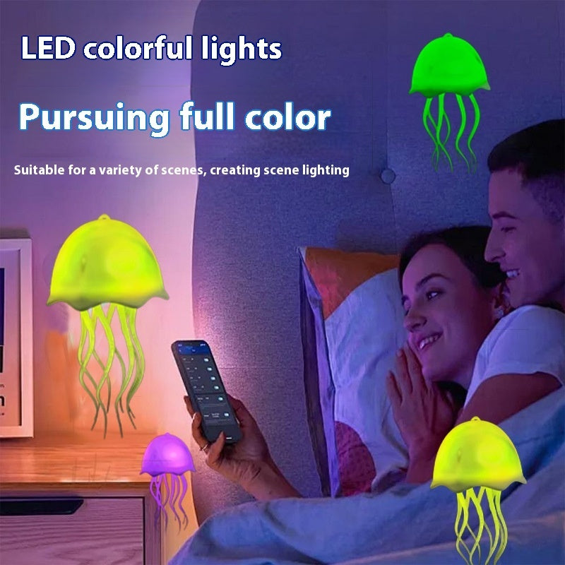 Jellyfish Lamp USB Colorful Voice Control