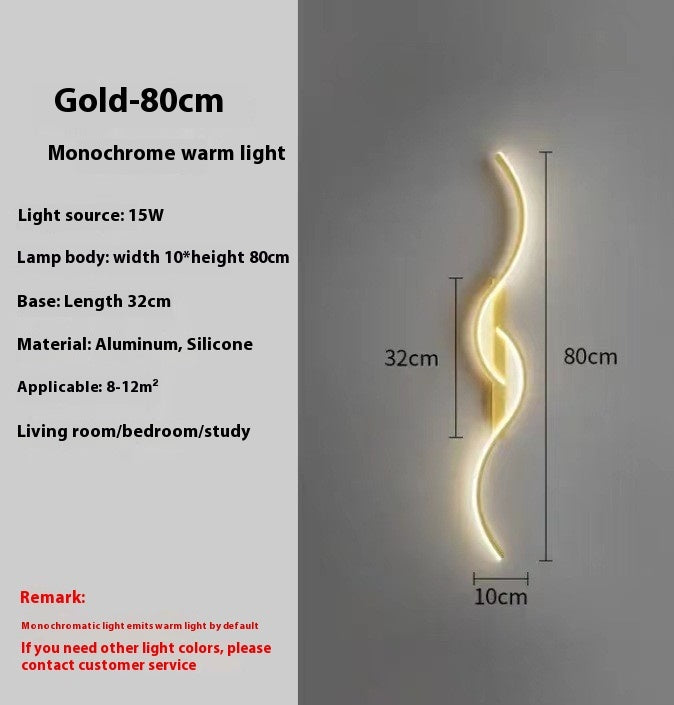 Simple Bedside Wall Lamp Living Room