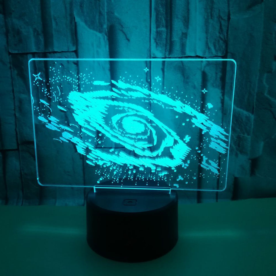 Universe 3D Small Night Lamp Colorful