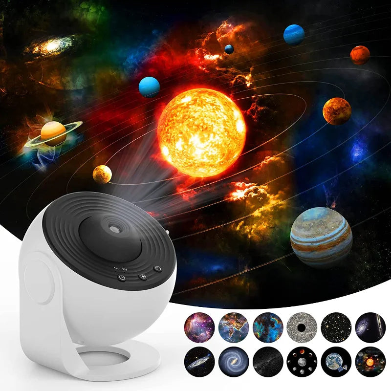 Night Light Galaxy Projector Starry