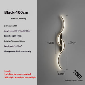 Simple Bedside Wall Lamp Living Room