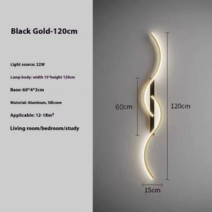 Simple Bedside Wall Lamp Living Room