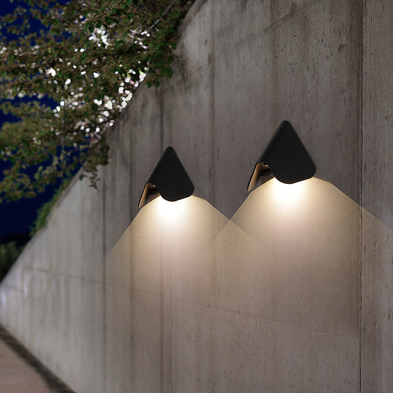 Triangular LED Outdoor Wall Lamps Waterproof