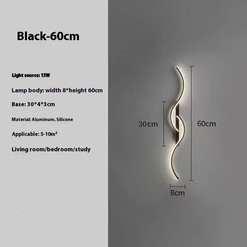 Simple Bedside Wall Lamp Living Room