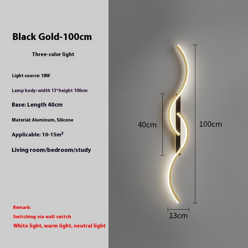 Simple Bedside Wall Lamp Living Room