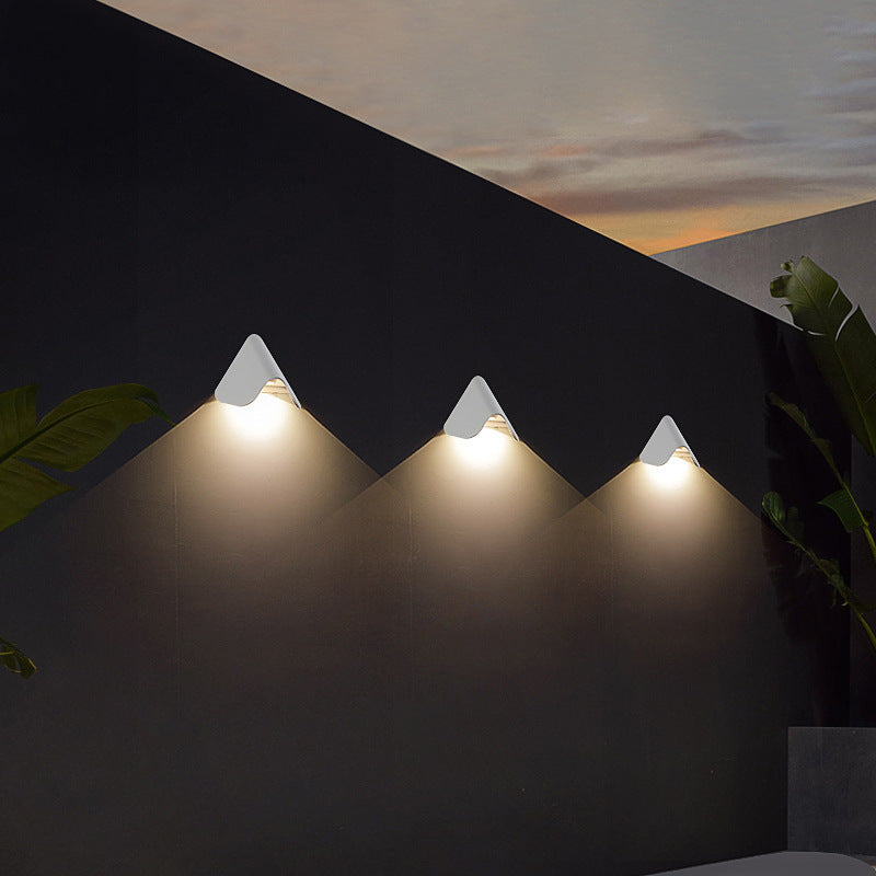 Triangular LED Outdoor Wall Lamps Waterproof
