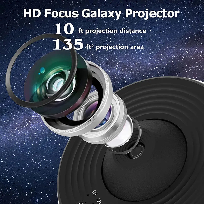Night Light Galaxy Projector Starry