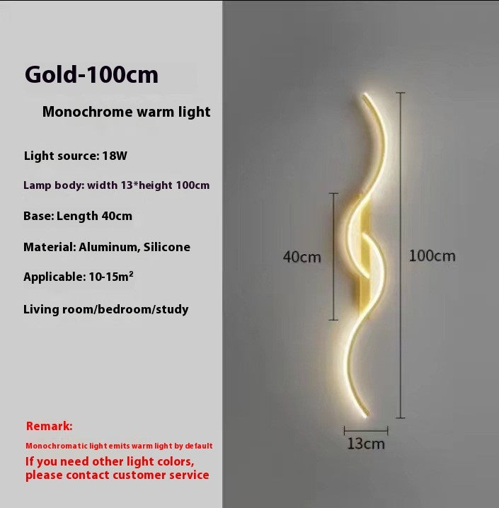 Simple Bedside Wall Lamp Living Room