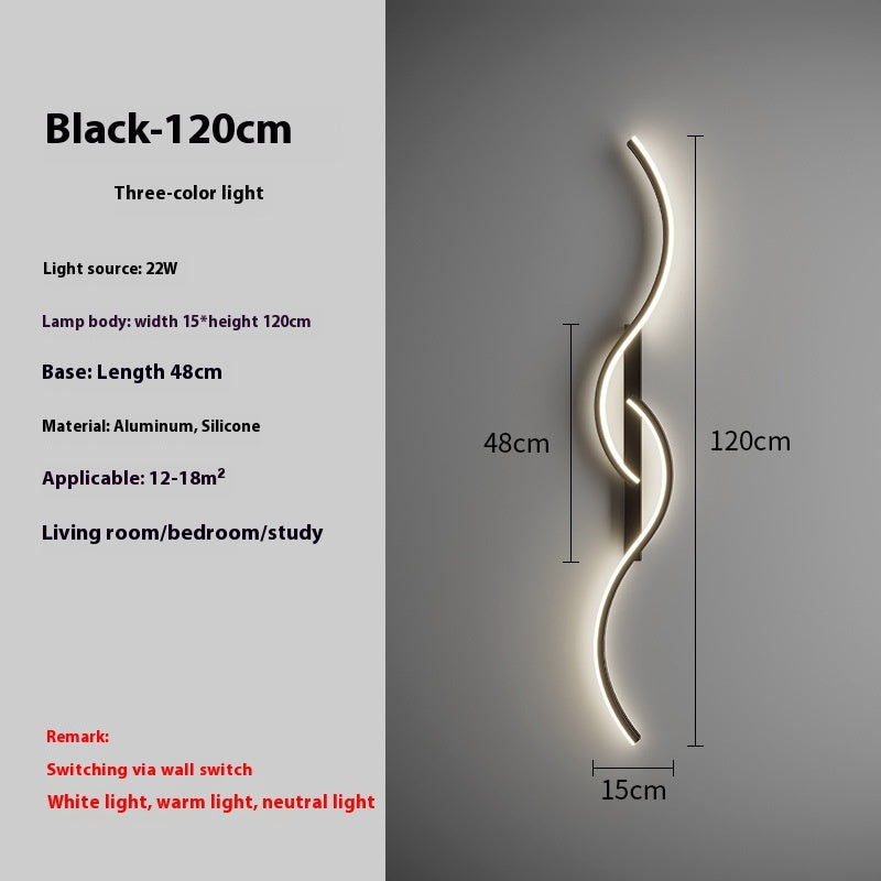 Simple Bedside Wall Lamp Living Room