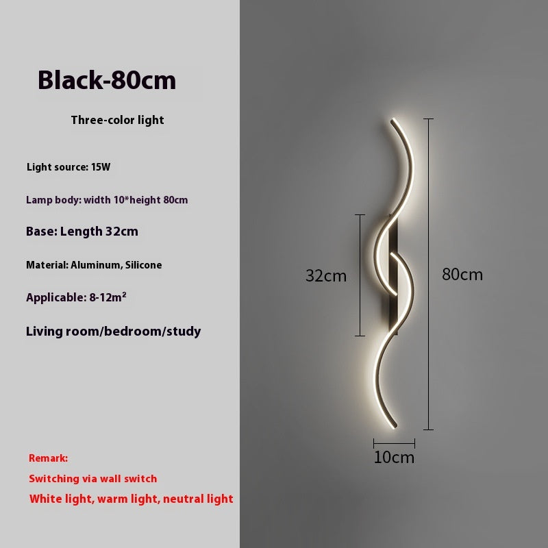 Simple Bedside Wall Lamp Living Room