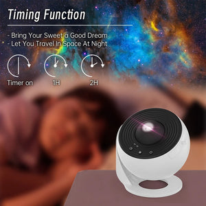 Night Light Galaxy Projector Starry