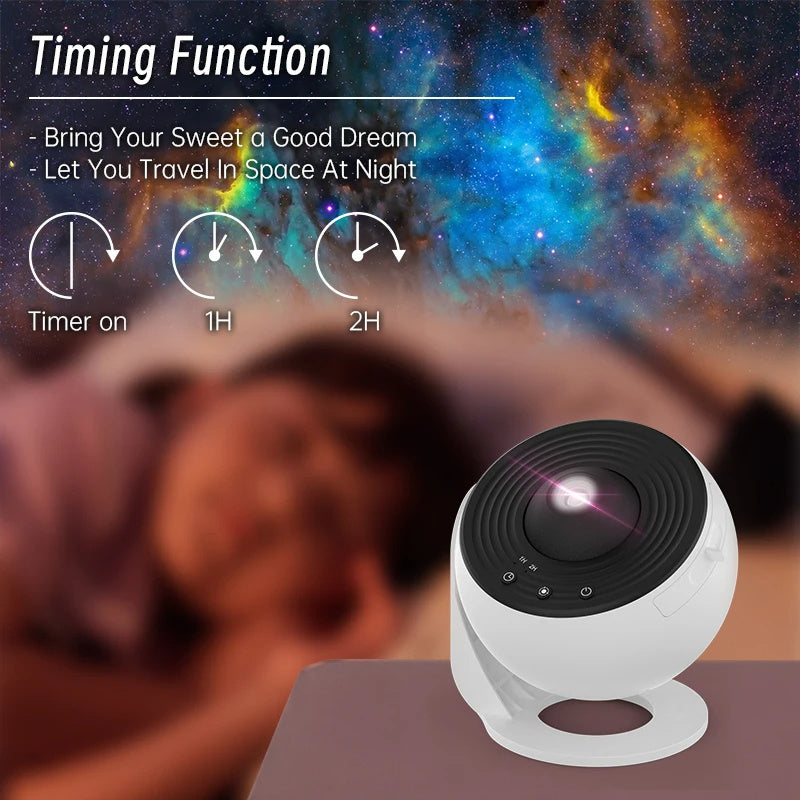Night Light Galaxy Projector Starry
