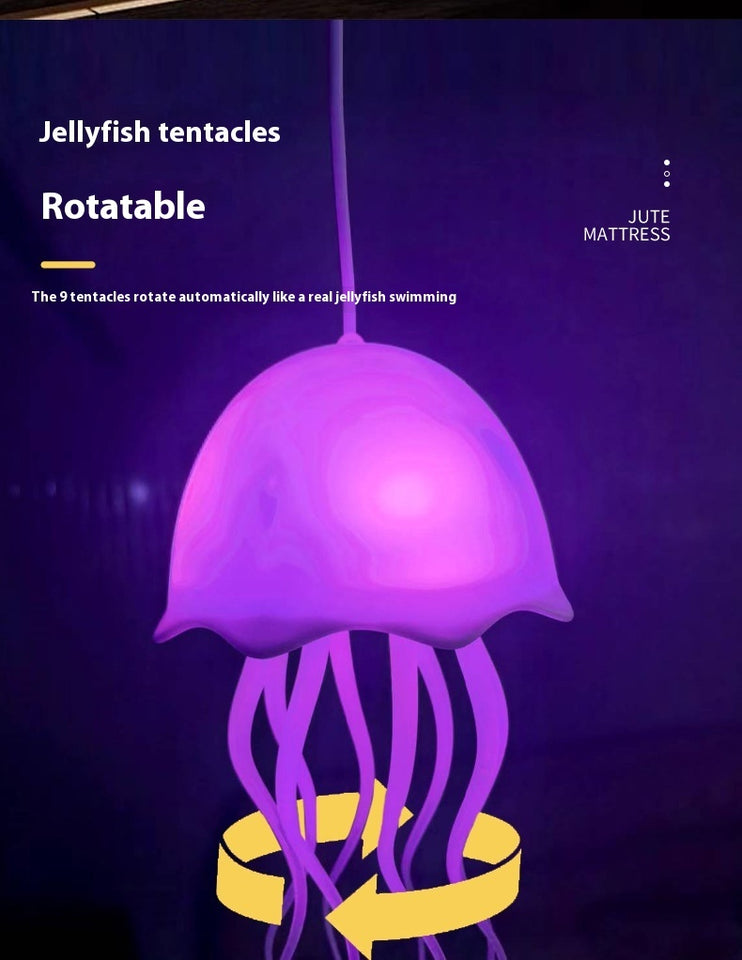 Jellyfish Lamp USB Colorful Voice Control