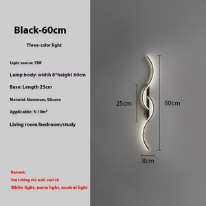 Simple Bedside Wall Lamp Living Room