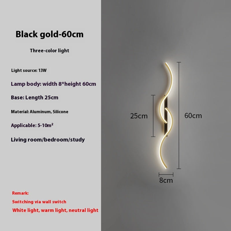Simple Bedside Wall Lamp Living Room